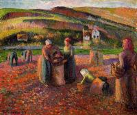 Pissarro, Camille - Potato Harvest